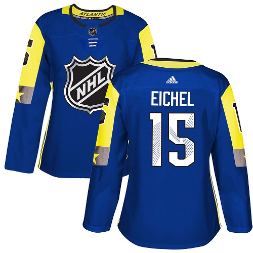 Adidas Sabres #15 Jack Eichel Royal 2018 All-Star Atlantic Division Authentic Women's Stitched NHL Jersey